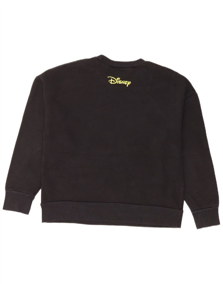 Moletom Zara feminino com estampa do Mickey Mouse Reino Unido 10 pequeno preto