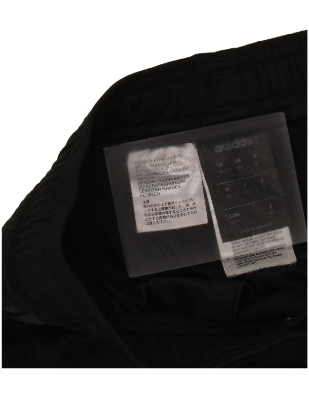 Calça Adidas Climalite Feminina UK 6 XS Preto Poliéster