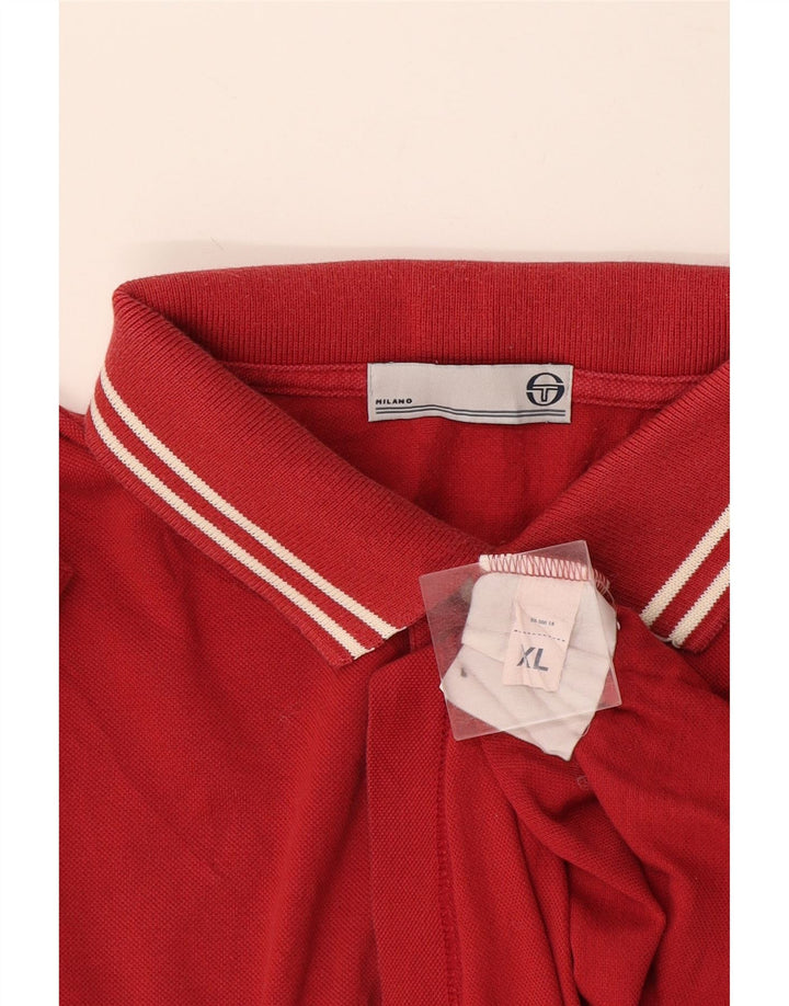 Camisa pólo masculina Sergio Tacchini XL vermelha