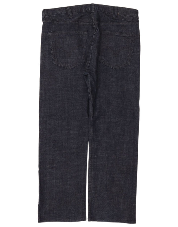 Calça jeans reta masculina Levi's W38 L29 azul marinho