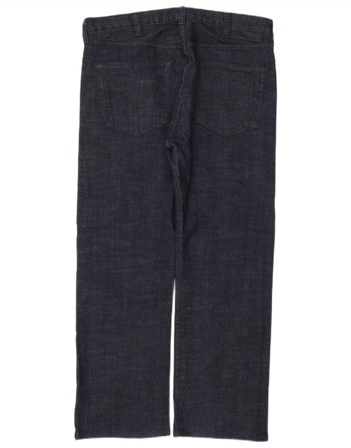 Calça jeans reta masculina Levi's W38 L29 azul marinho