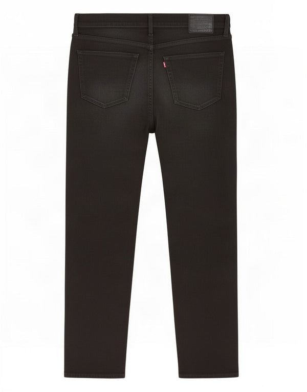Levi's Masculino 502 Tapered Jeans W36 L32 Algodão Preto