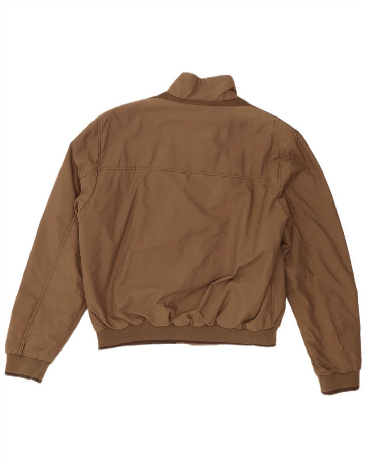 Geox Mens Respira Bomber Jacket IT 50 Grande Poliamida Marrom