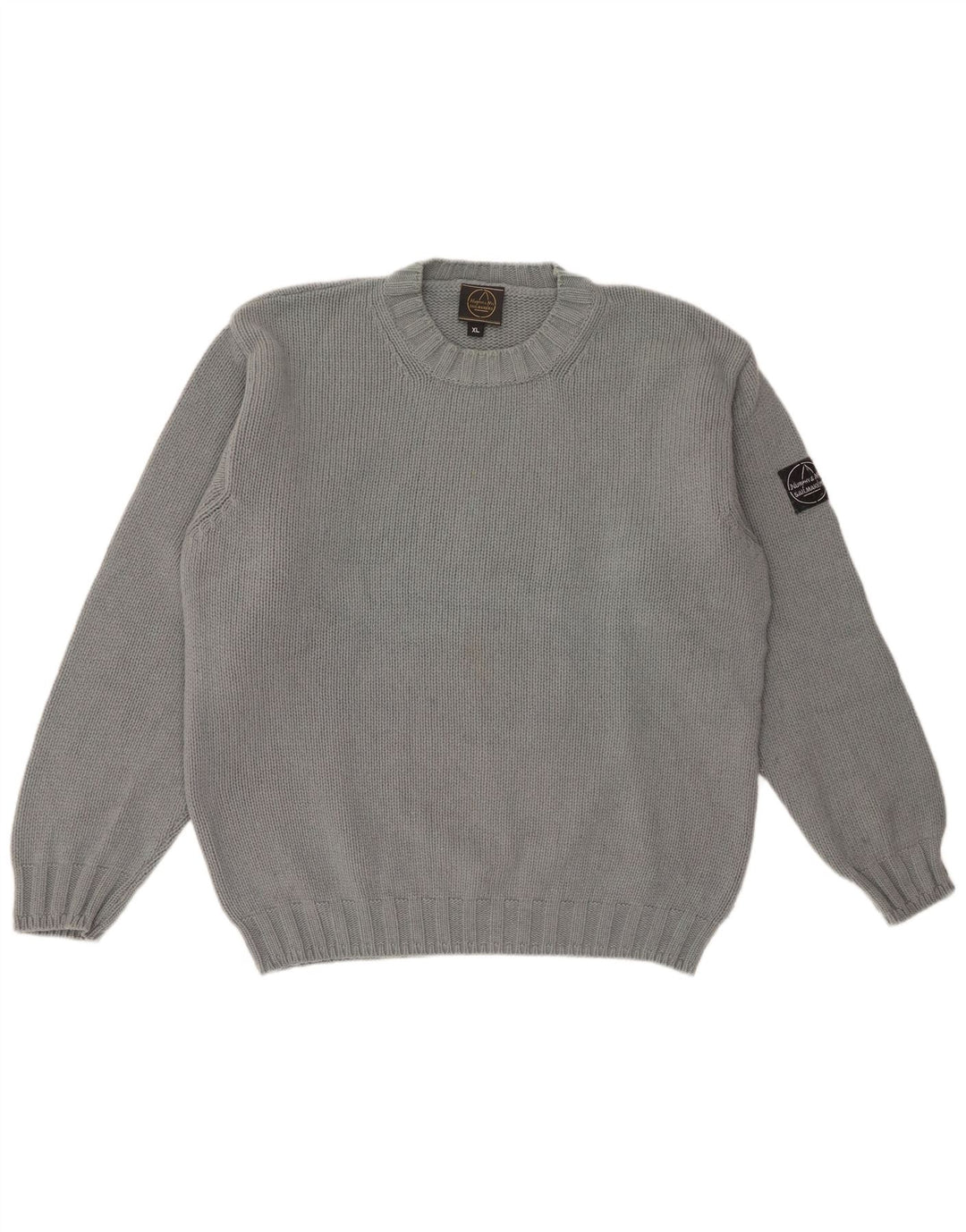 Suéter masculino Murphy & Nye com gola redonda XL cinza