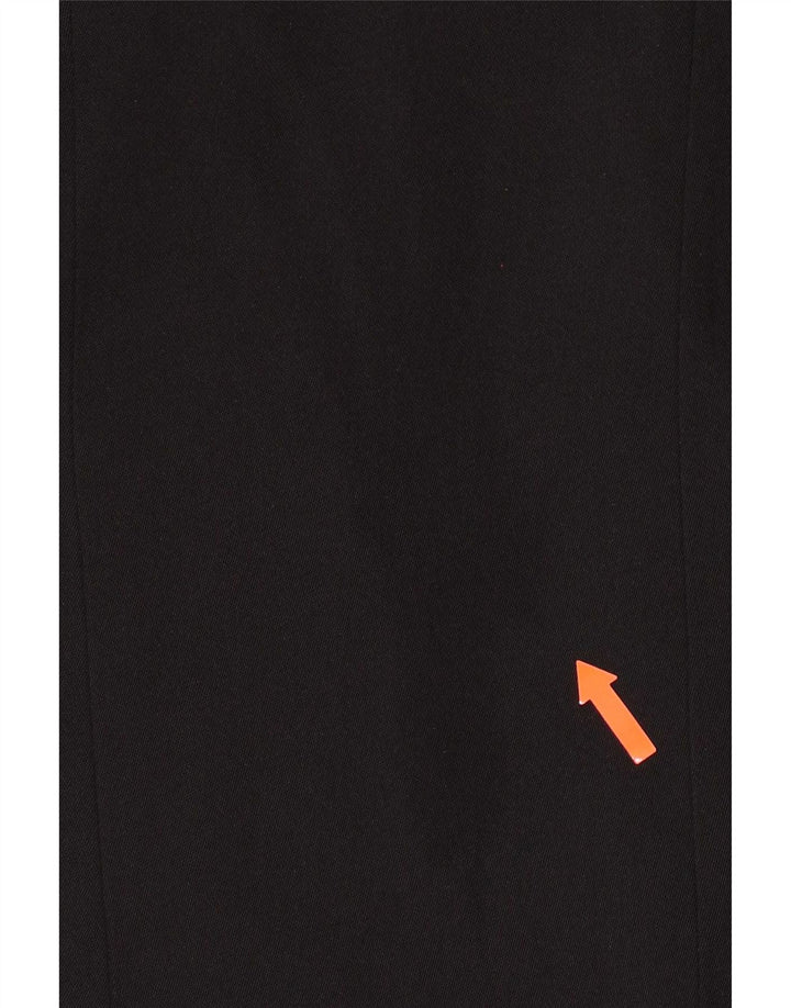 Jaqueta blazer vintage masculina com 3 botões 11-12 anos preta