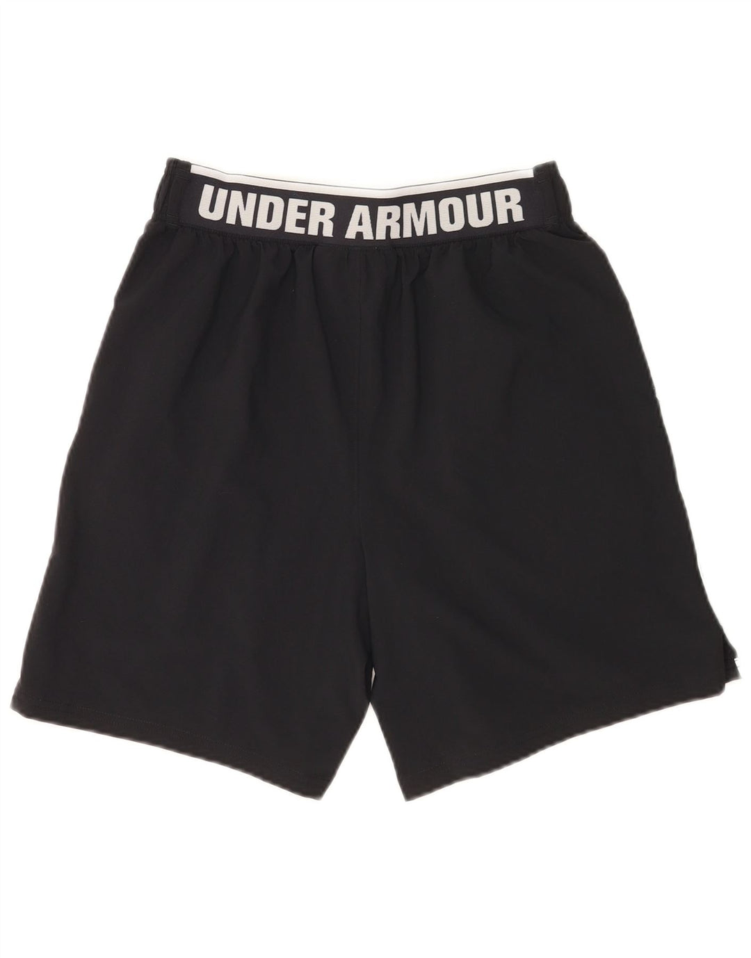Shorts esportivos gráficos masculinos Under Armour médio preto