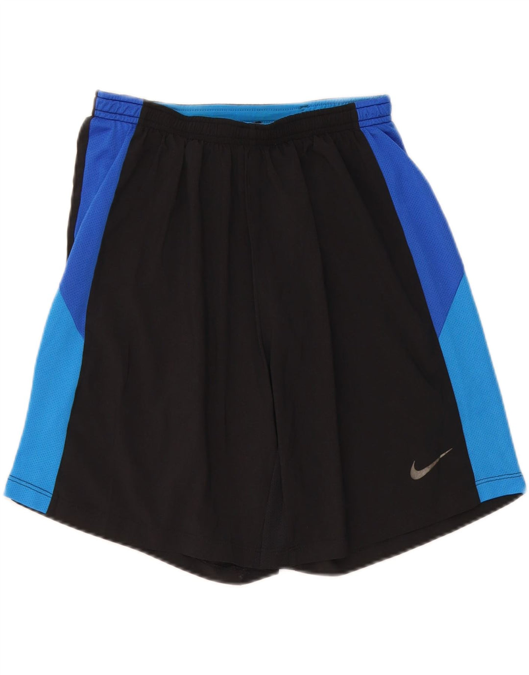 Shorts esportivos masculinos Nike Dri Fit pequenos pretos