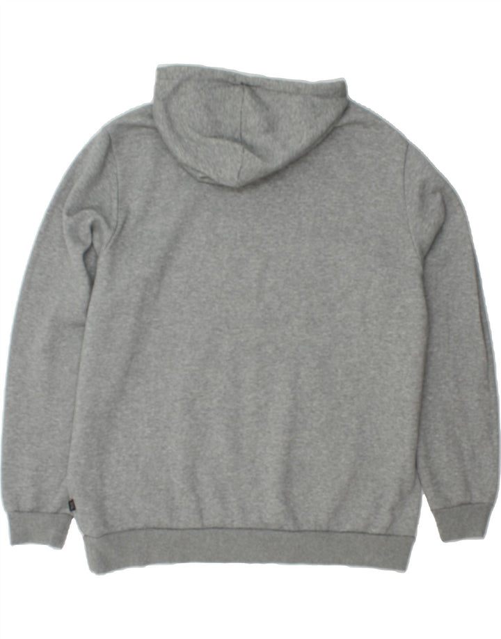 PUMA Mens Graphic Hoodie Jumper 2XL Grey Cotton Vintage Puma and Second-Hand Puma from Messina Hembry 