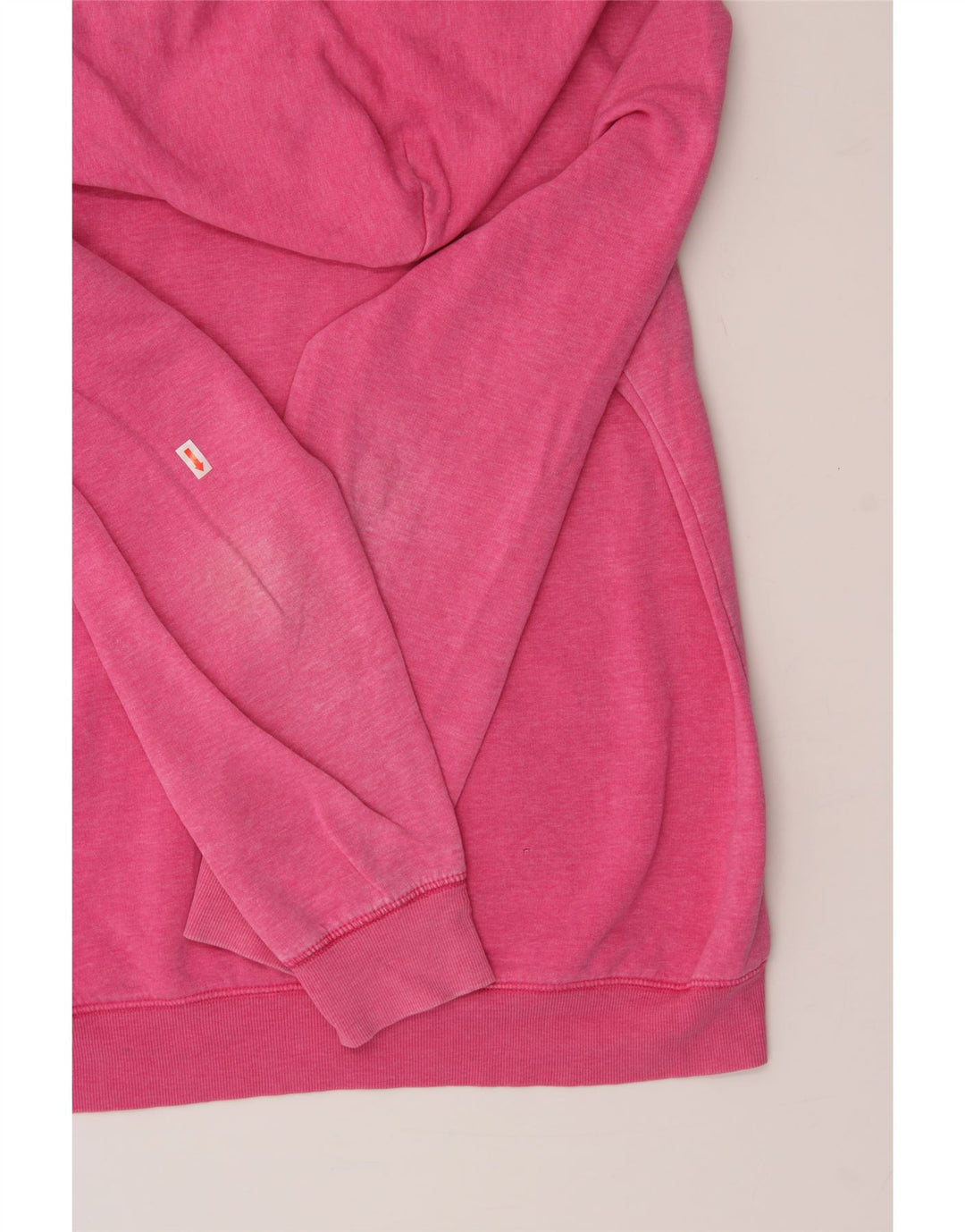 CHAMPION Womens Graphic Hoodie Jumper UK 18 XL Pink Cotton Vintage Champion and Second-Hand Champion from Messina Hembry 