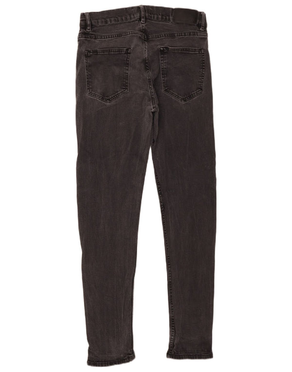 Zara Jeans Skinny Masculino EU 42 Grande W32 L30 Cinza