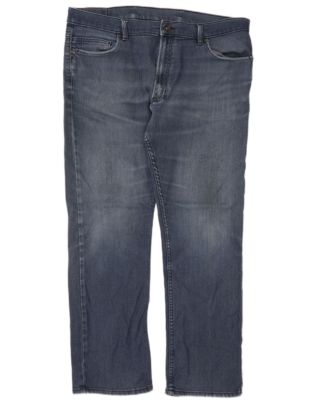 Jeans retos femininos Marks & Spencer W38 L31 algodão azul