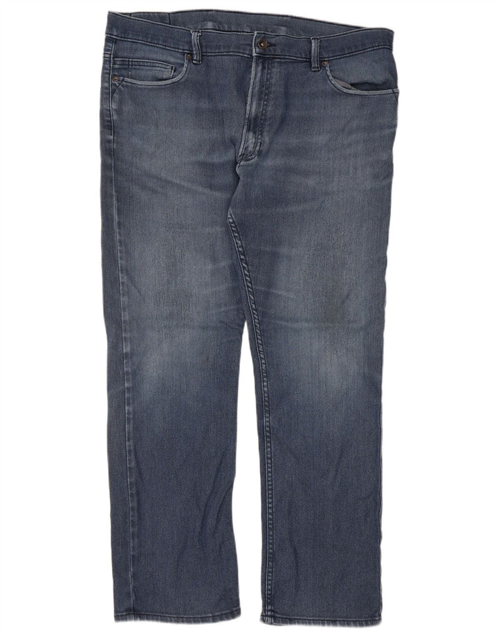 Jeans retos femininos Marks & Spencer W38 L31 algodão azul
