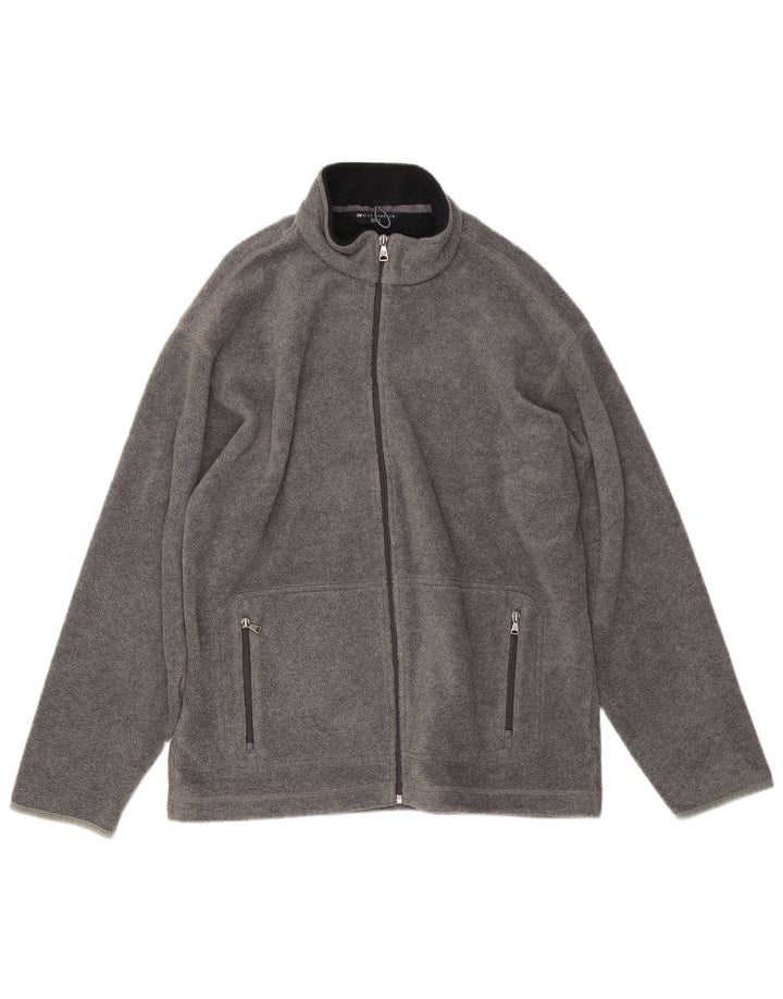 Jaqueta masculina de lã Marks & Spencer Blue Harbor Reino Unido 38 poliéster cinza médio