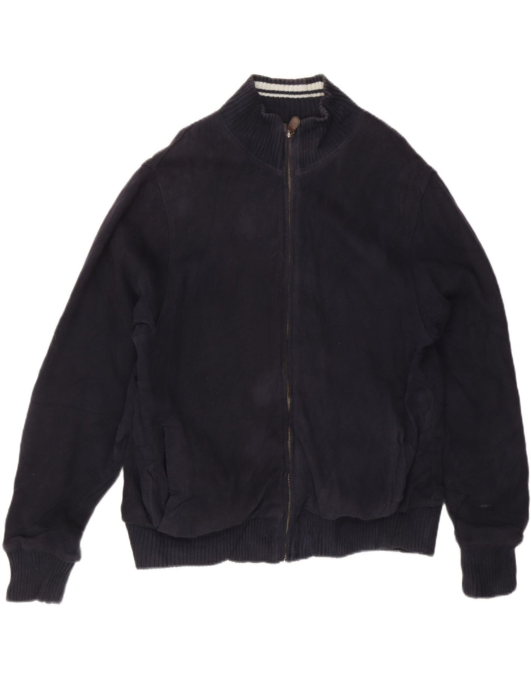 Jaqueta masculina de treino Marks & Spencer Blue Harbor grande azul marinho