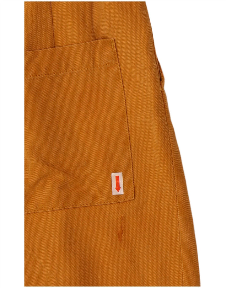 Zara Shorts Chino Feminino Plissado Pequeno W26 Marrom
