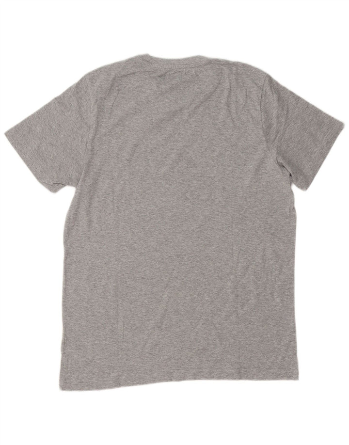 Camiseta Adidas Masculina Graphic Top Cinza Médio Salpicado