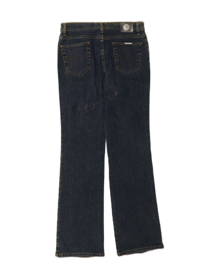 TRUSSARDI Womens Straight Jeans W28 L32 Blue Cotton Vintage Trussardi and Second-Hand Trussardi from Messina Hembry 
