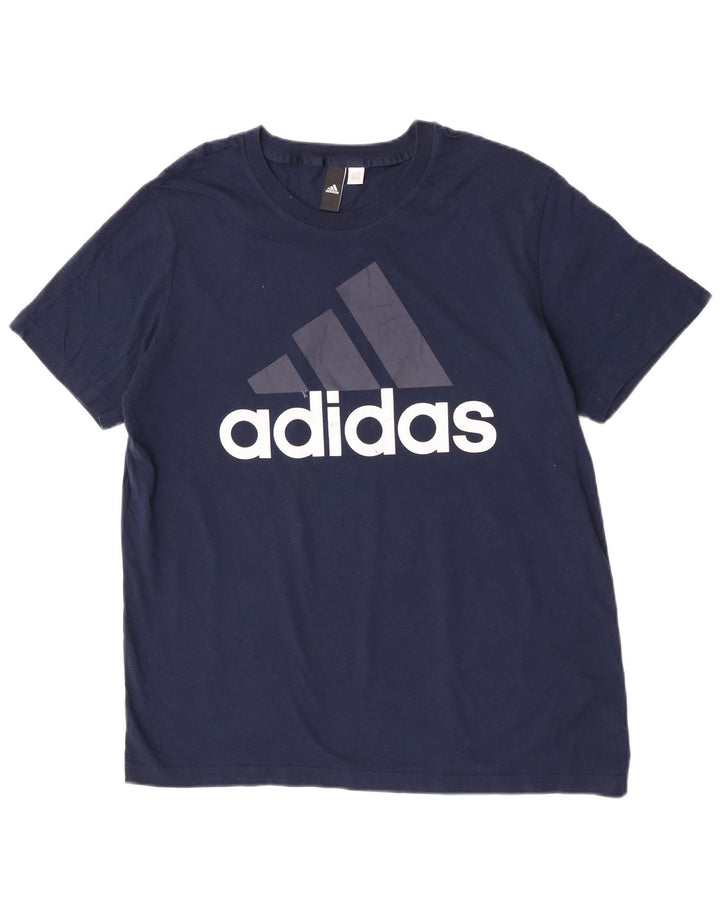 Camiseta Adidas Masculina Graphic Top XL Azul Marinho