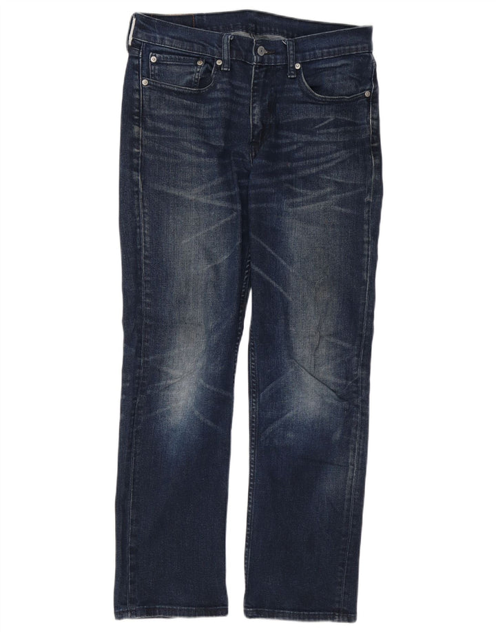 Levi's Masculino 514 Straight Jeans W31 L30 Azul Algodão