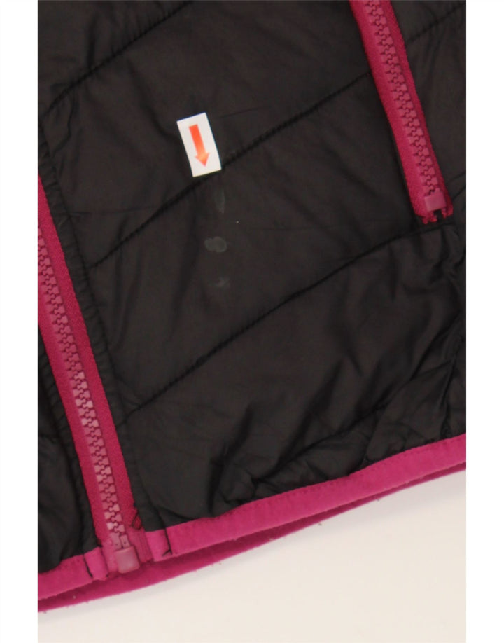 MOUNTAIN WAREHOUSE Womens Hooded Padded Jacket UK 10 Small Black Nylon Vintage Mountain Warehouse and Second-Hand Mountain Warehouse from Messina Hembry 