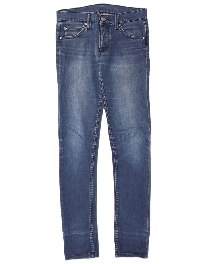 CHEAP MONDAY Jeans skinny feminino W28 L32 algodão azul