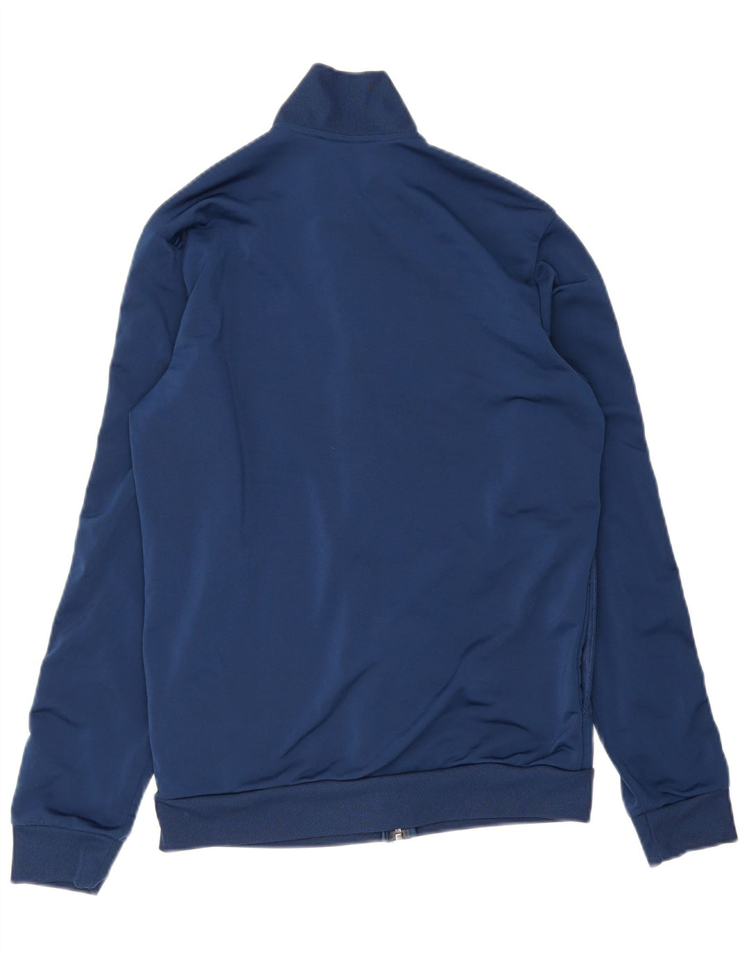 Adidas Mens Tracksuit Top Jacket UK 38/40 Médio Azul Marinho Poliéster