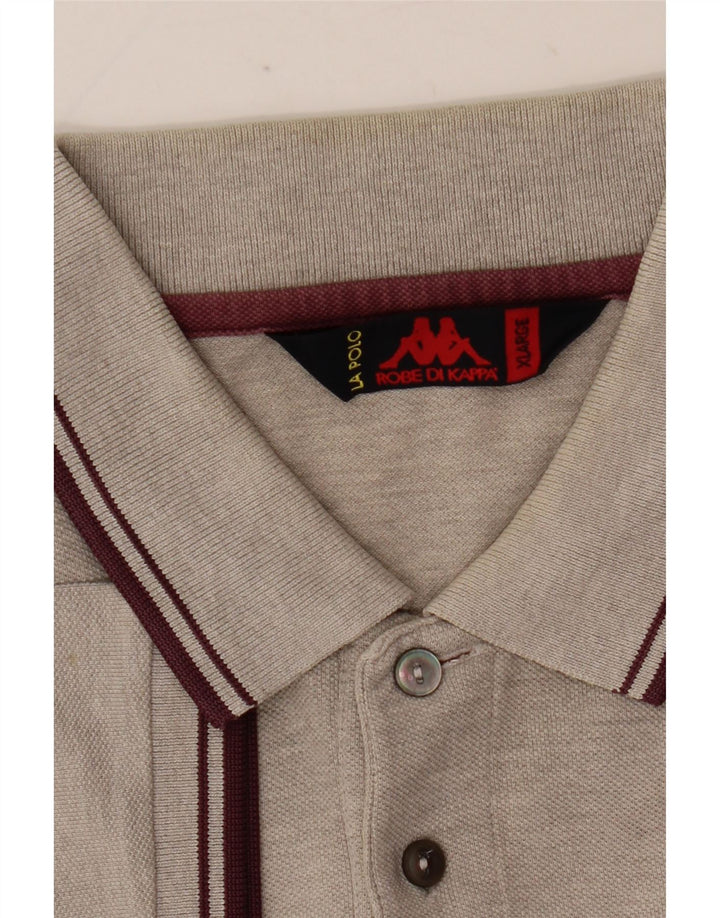 Camisa polo masculina Kappa XL cinza