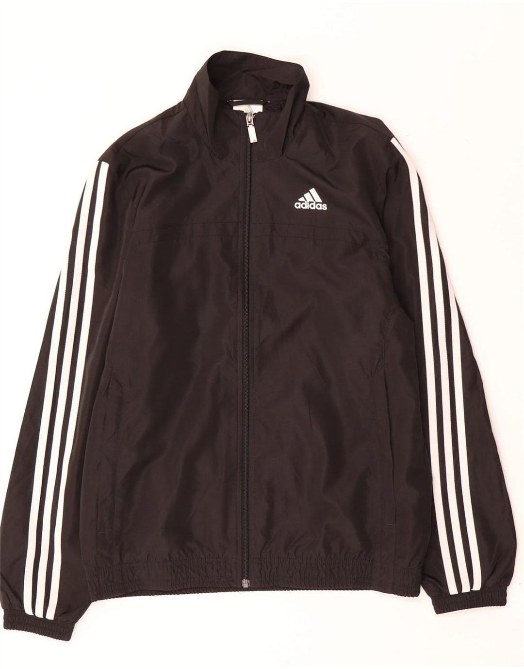 Adidas Mens Treino Top Jacket Pequeno Poliéster Preto