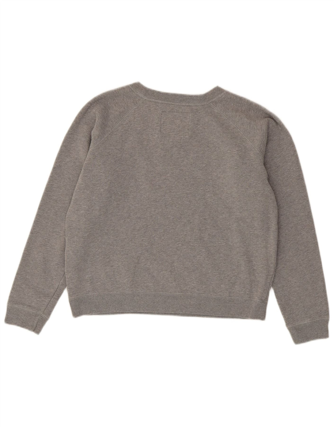 Jack Wills moletom feminino oversized jumper Reino Unido 10 pequeno algodão cinza