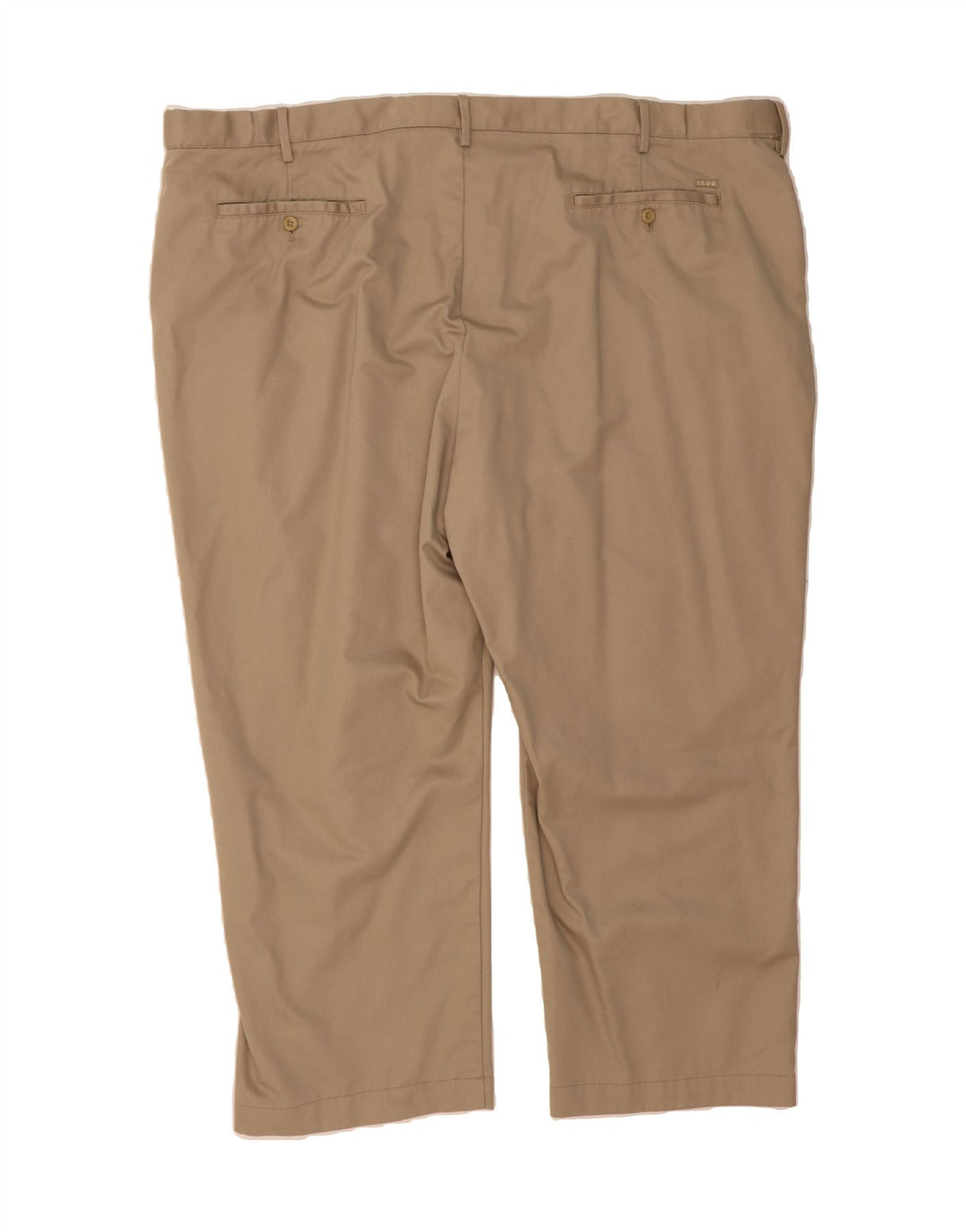 IZOD Mens Classic Fit Capri Trousers W54 L29 Beige Cotton Vintage Izod and Second-Hand Izod from Messina Hembry 