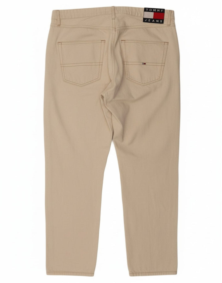 TOMMY HILFIGER Masculino Slim Jeans W34 L29 Bege