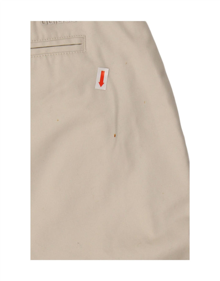 Calça Chino Reta Masculina ADIDAS W32 L30 Algodão Bege