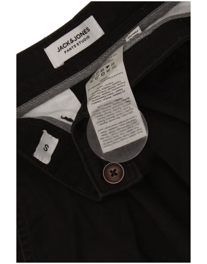 Shorts Chino Masculino Jack & Jones Pequeno W29 Algodão Preto