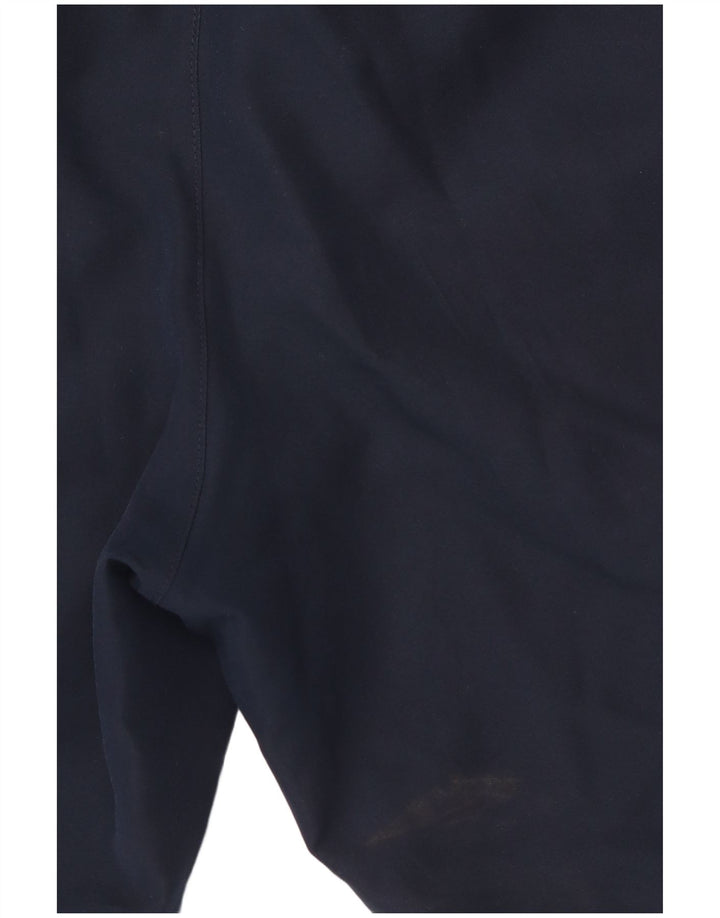 Shorts esportivos masculinos Adidas Climalite grandes poliéster azul marinho