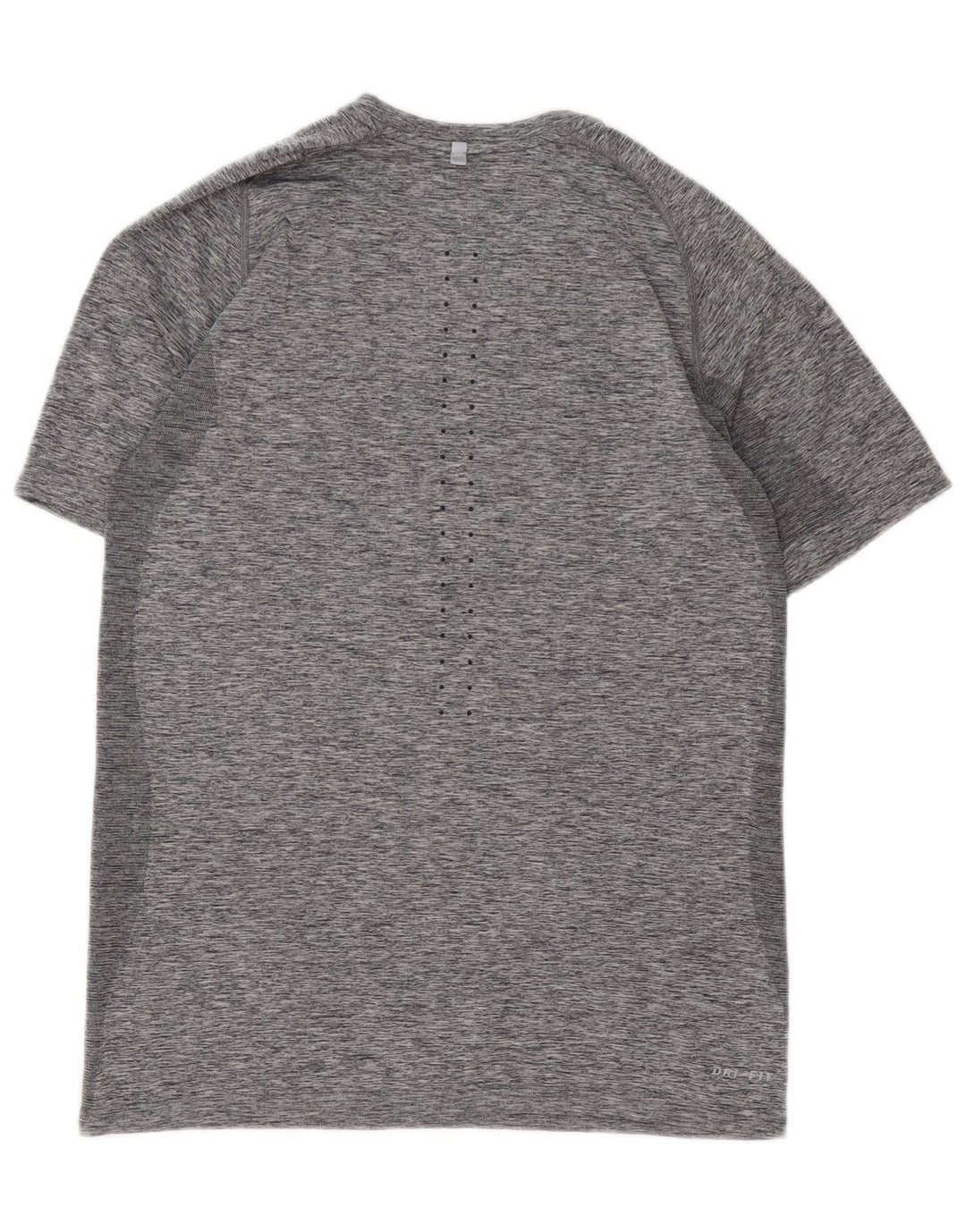 Camiseta Nike Feminina Dri Fit Top UK 14 Cinza Médio Flecked