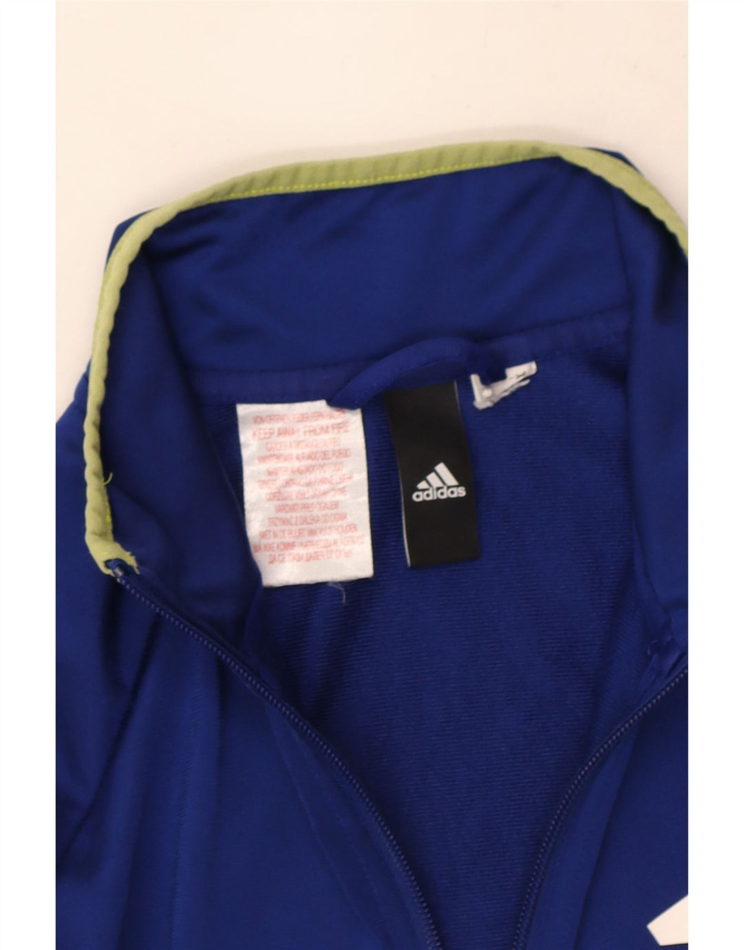 Casaco de treino gráfico Adidas Boys 13-14 anos azul
