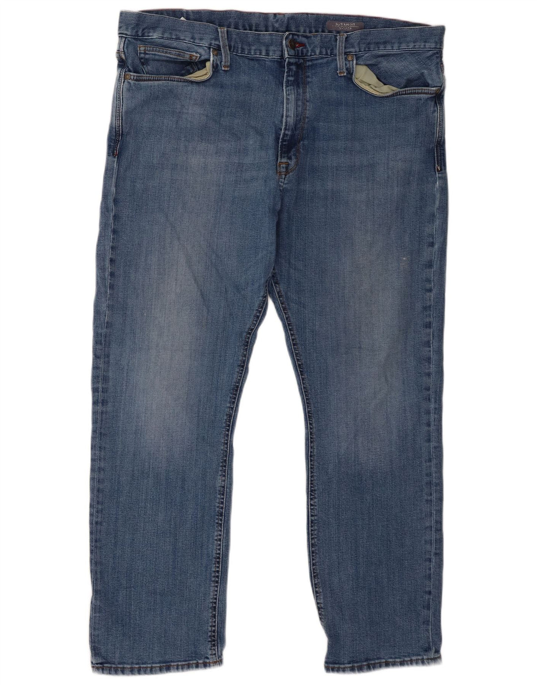 Jeans retos masculinos Marks & Spencer W40 L29 algodão azul