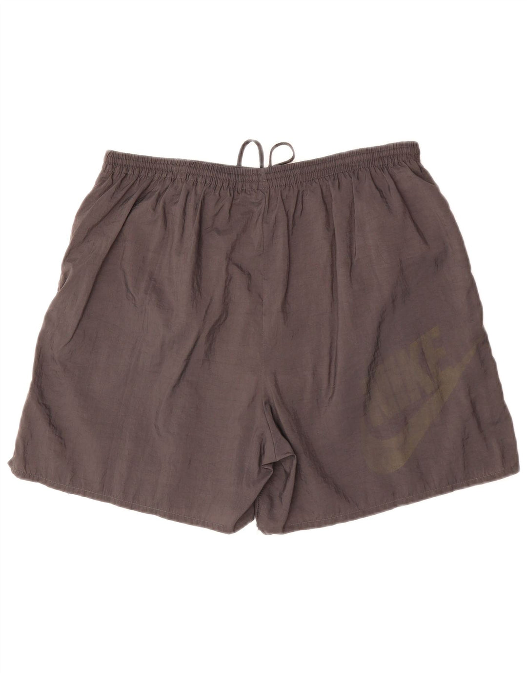 Shorts esportivos gráficos masculinos NIKE grandes cinza nylon