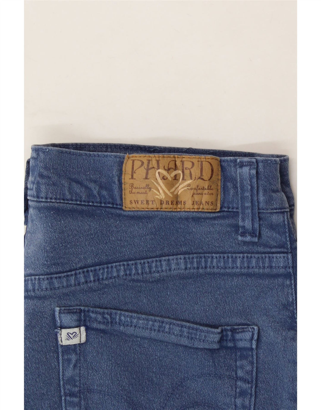 PHARD Womens Straight Jeans W31 L28 Blue Cotton Vintage Phard and Second-Hand Phard from Messina Hembry 
