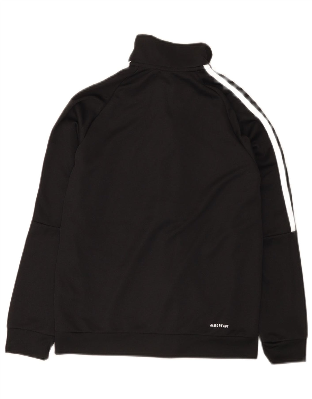 Casaco de treino Adidas Boys Aeroready Top 11-12 anos preto poliéster