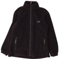Jaqueta feminina de lã Jack Wolfskin UK 18/20 XL poliéster preto
