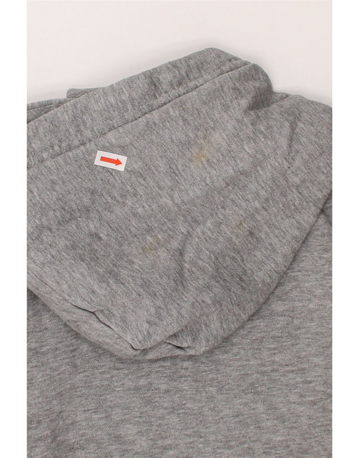 CHAMPION Boys Graphic Hoodie Jumper 9-10 Years Grey Cotton Vintage Champion and Second-Hand Champion from Messina Hembry 