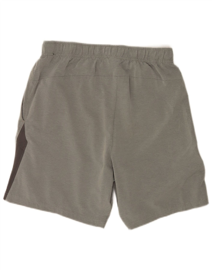 Shorts esportivos masculinos Nike Dri Fit Standard Fit cinza médio bloco colorido