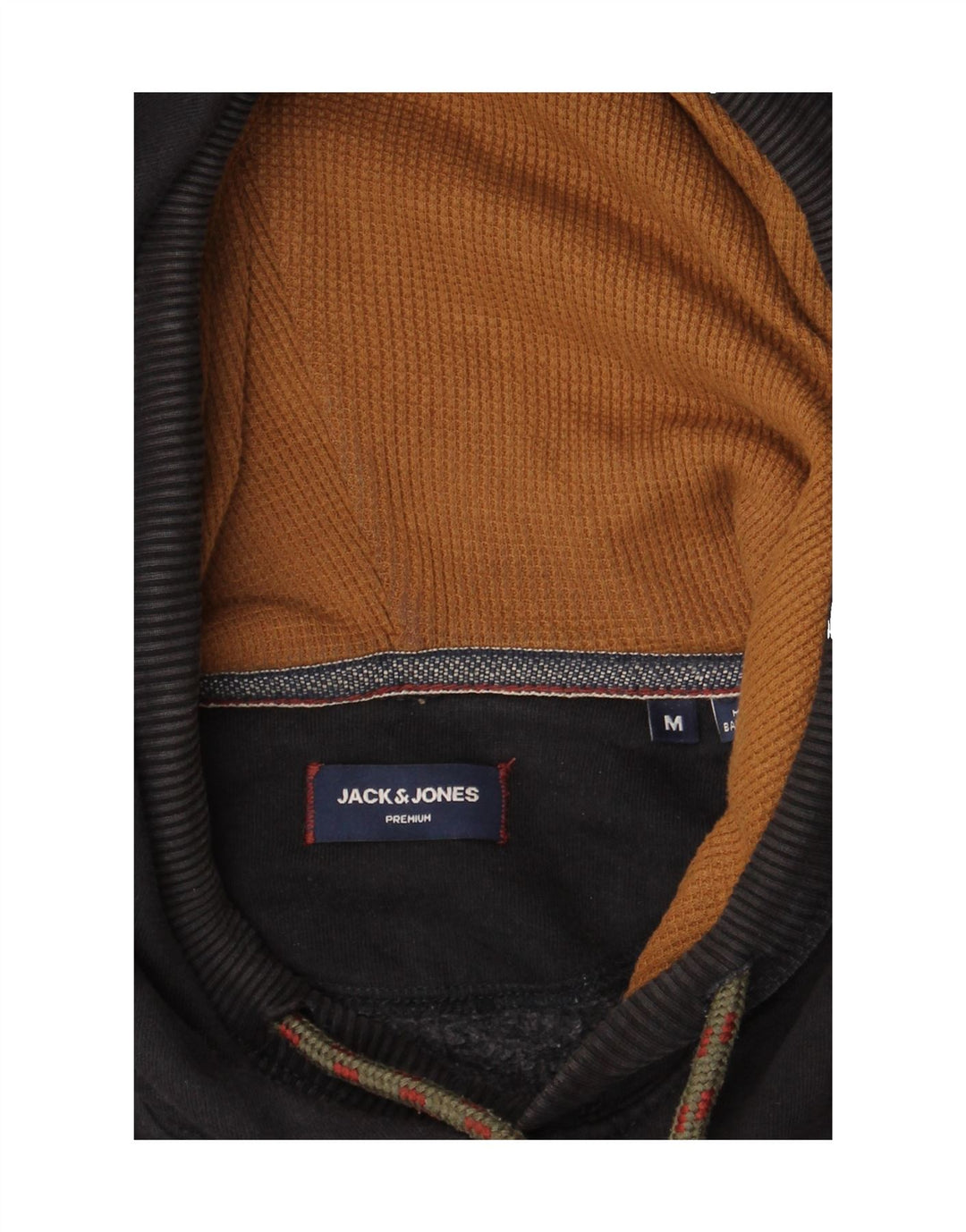 JACK & JONES Mens Wildcats Graphic Hoodie Jumper Medium Black Cotton Vintage Jack & Jones and Second-Hand Jack & Jones from Messina Hembry 