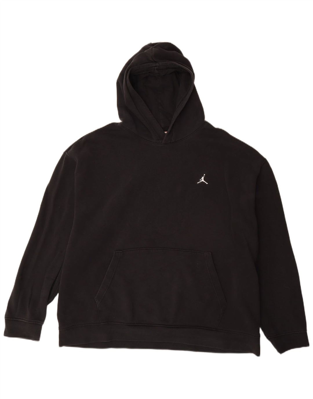 Jordan moletom com capuz masculino 2XL algodão preto
