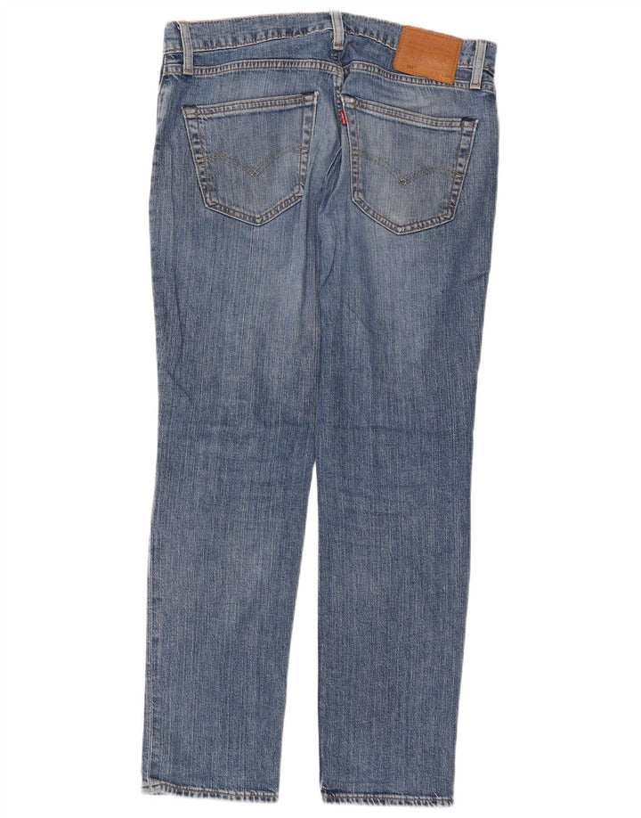 LEVI'S Masculino 511 Slim Jeans W32 L30 Azul Algodão