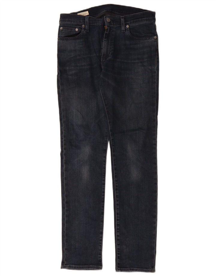 Levi's Masculino 511 Slim Jeans W30 L32 Azul Marinho Algodão