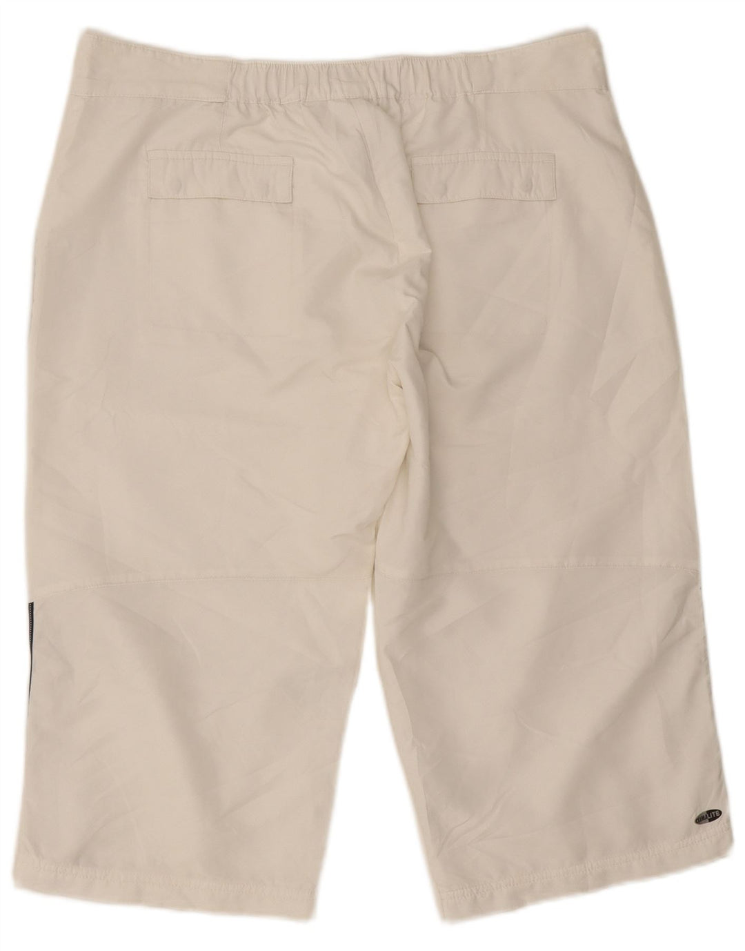 Bermuda Feminina Adidas UK 18 XL W34 Poliéster Branco