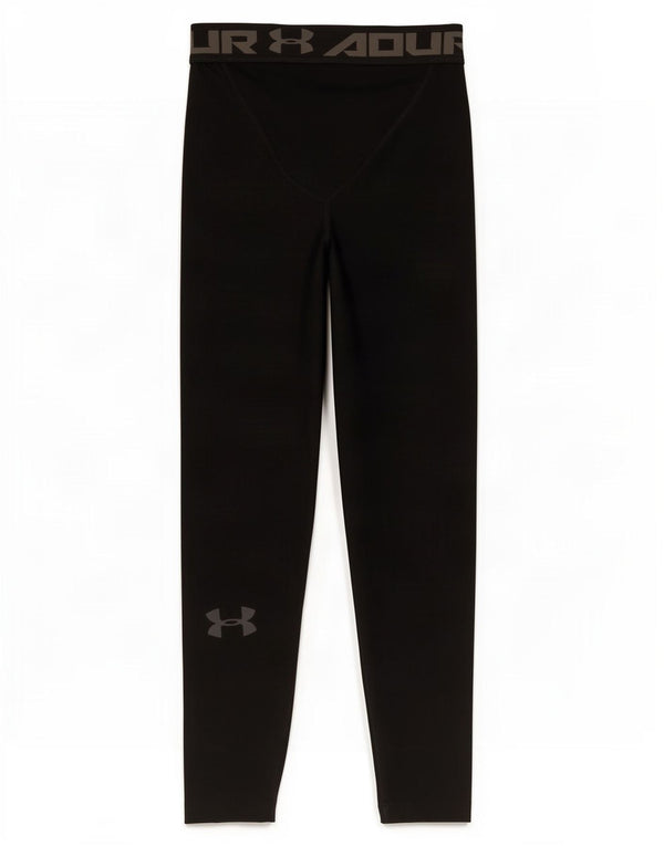 Under Armour Boys Graphic Leggings 11-12 Anos Grande Poliéster Preto