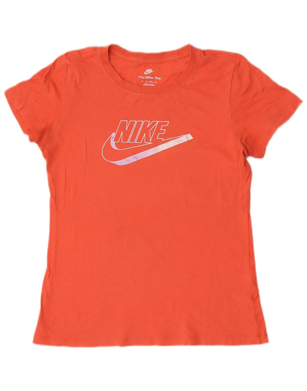 Camiseta Nike Feminina Graphic Top UK 6 XS Laranja